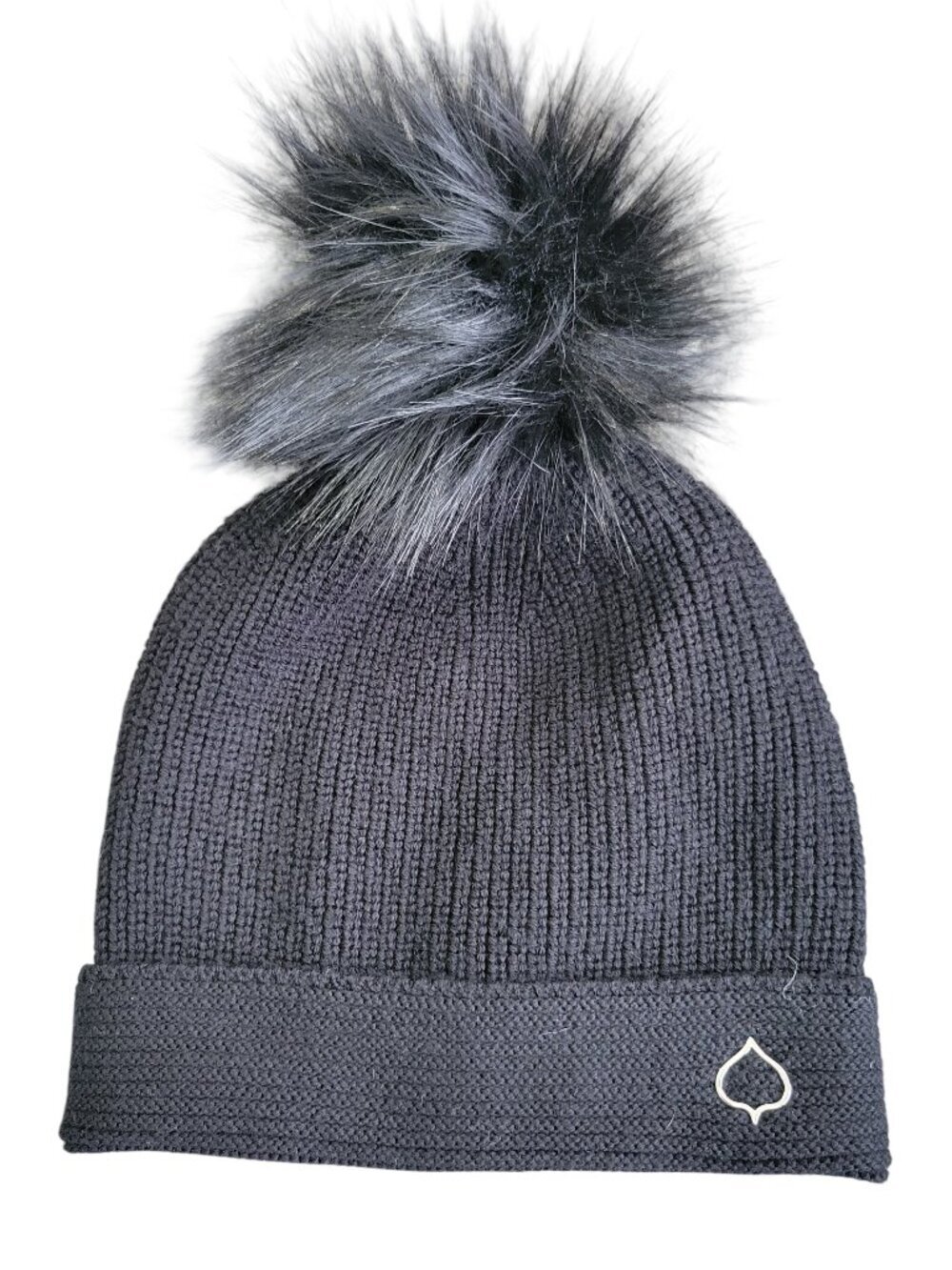 Aspen Collection Ruth Pom Beanie with removable top poof.